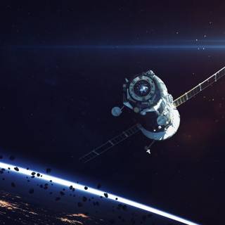 4k satellite wallpaper