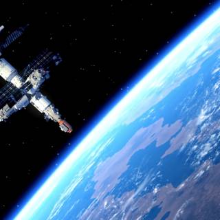 4k satellite wallpaper