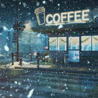 Coffee shop 4k wallpaper
