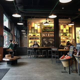 Coffee shop 4k wallpaper