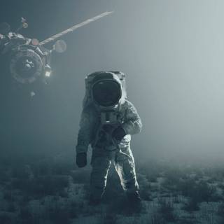 4k satellite wallpaper