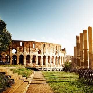 Colosseum 4k wallpaper