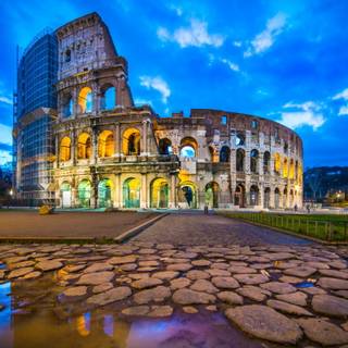 Colosseum 4k wallpaper