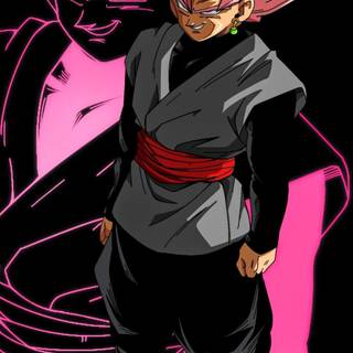 Goku Black manga phone wallpaper