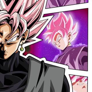 Goku Black manga phone wallpaper
