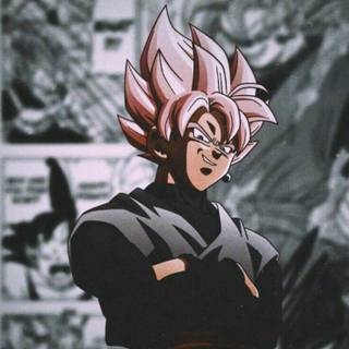 Goku Black manga phone wallpaper
