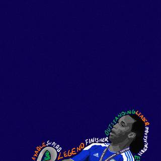 Drogba iPhone wallpaper