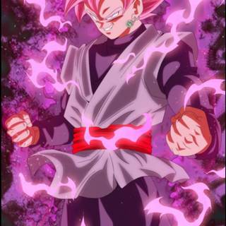 Goku Black manga phone wallpaper