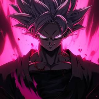Goku Black manga phone wallpaper