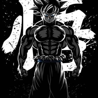 Goku Black manga phone wallpaper
