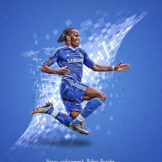 Drogba iPhone wallpaper