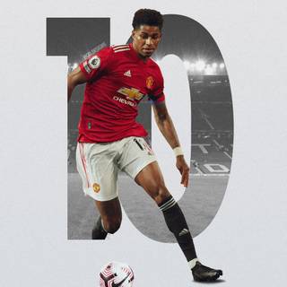 Marcus Rashford iPhone wallpaper