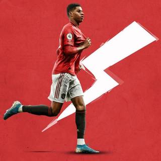 Marcus Rashford iPhone wallpaper