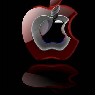 Apple logo iPhone 14 wallpaper