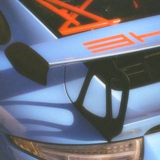 Blue Porsche iPhone wallpaper