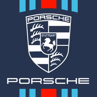 Blue Porsche iPhone wallpaper