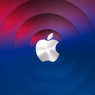 Apple logo iPhone 14 wallpaper