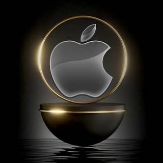 Apple logo iPhone 14 wallpaper