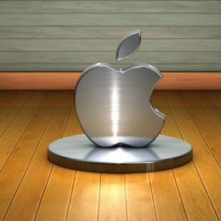 Apple logo iPhone 14 wallpaper