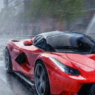 Ferrari LaFerrari phone wallpaper