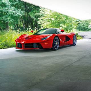 Ferrari LaFerrari phone wallpaper