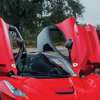Ferrari LaFerrari phone wallpaper