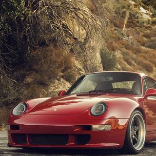 Porsche 993 iPhone wallpaper