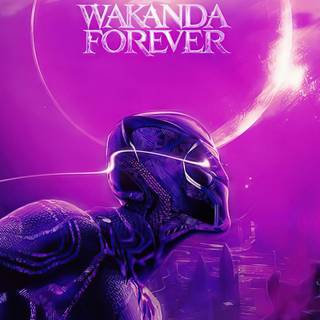 Wakanda Forever iPhone wallpaper