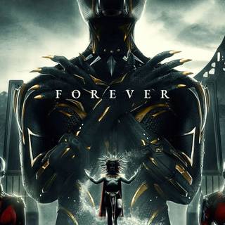 Wakanda Forever iPhone wallpaper