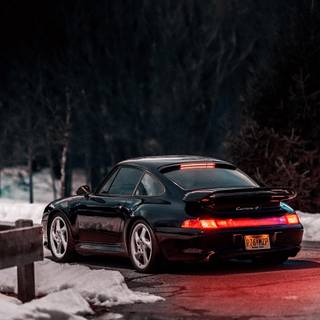 Porsche 993 iPhone wallpaper