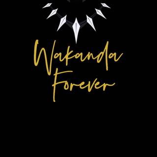 Wakanda Forever iPhone wallpaper