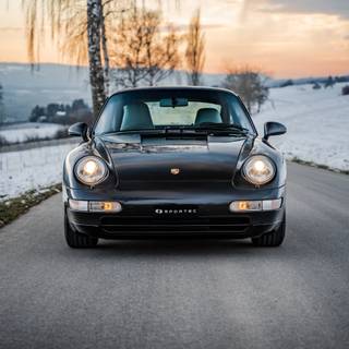 Porsche 993 iPhone wallpaper