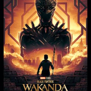 Wakanda Forever iPhone wallpaper