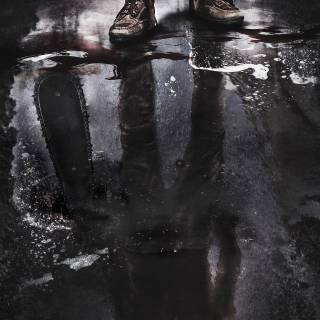 Leatherface phone wallpaper