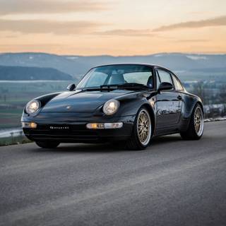 Porsche 993 iPhone wallpaper