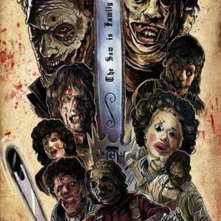 Leatherface phone wallpaper