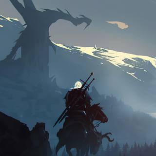 iPhone Witcher wallpaper