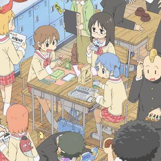 Nichijou phone wallpaper