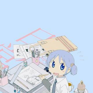 Nichijou phone wallpaper