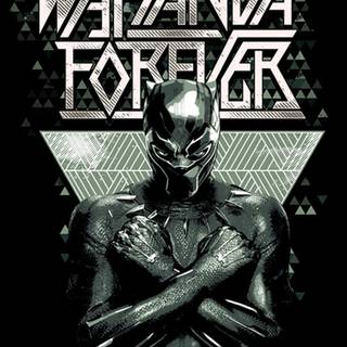 Wakanda Forever iPhone wallpaper