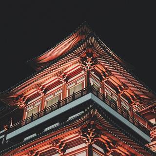 Japan night iPhone wallpaper