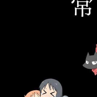Nichijou phone wallpaper