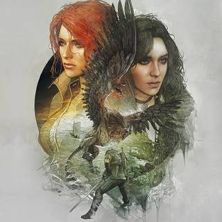 iPhone Witcher wallpaper