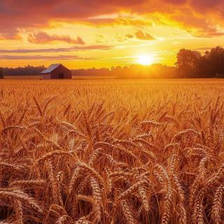 iPhone field wallpaper