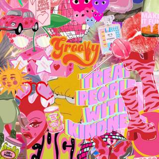 iPhone funky wallpaper