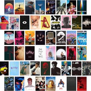Album covers collage wallpaper
