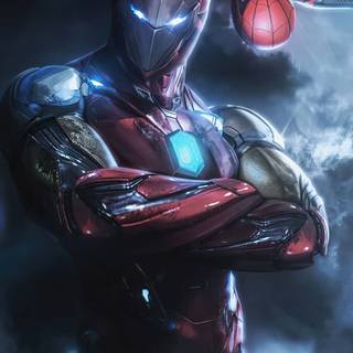 Spider-Man vs Iron Man wallpaper