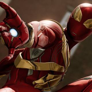 Spider-Man vs Iron Man wallpaper