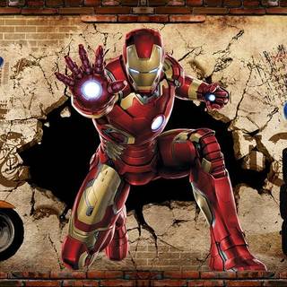 Spider-Man vs Iron Man wallpaper