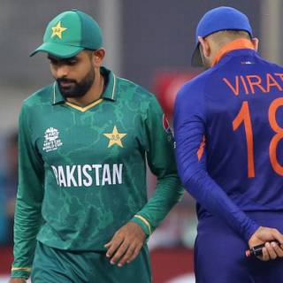 Babar Azam and Virat Kohli wallpaper